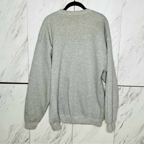 Vintage Port and Company Hampton University Almuni Fleece Sweatshirt SZ L - Picture 3 of 4